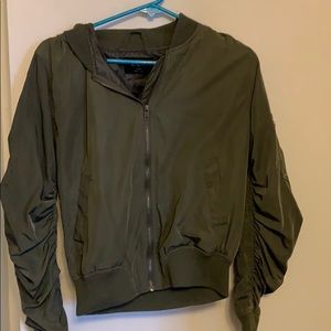 Army green jacket